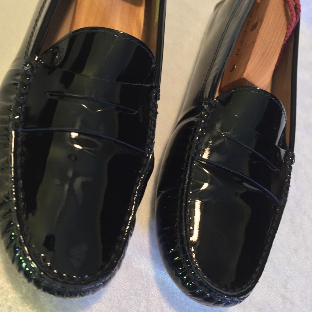 Tod’s Gommino Patent Leather Driving Loafers